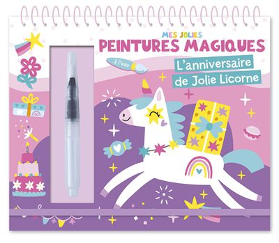 Mes jolies peintures magiques - anniversaire de jolie licorne - Image 1