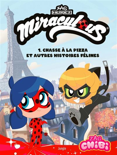Chibi Miraculous - Tome 01 - Chasse à la pizza (Trujilo - Hobson - Jampole) (2025)