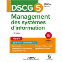 DSCG 5 - Management des systèmes d'information - Manuel