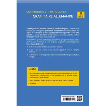 Comprendre et pratiquer la grammaire allemande