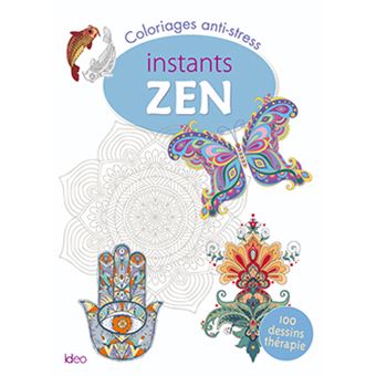 Coloriages anti stress instants zen - 1