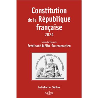 Constitution de la République française 2024 - 1