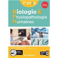Biologie et physiopathologie humaines Tle ST2S (2020) - Manuel élève