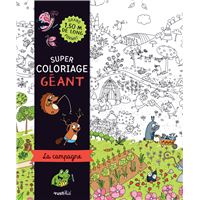 Super coloriage géant : la campagne