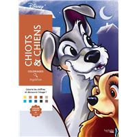 Coloriages Mystères Disney - Colorie les chiffres et découvre les images ! : Coloriages mystères Disney - Chiots et chiens
