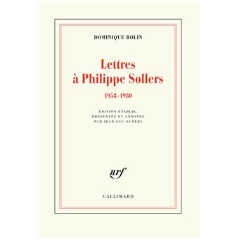 Lettres à Philippe Sollers - 1