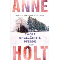 Zwölf ungezähmte Pferde