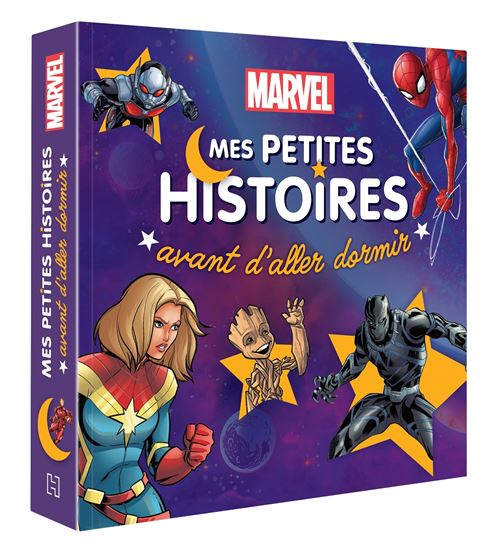 MARVEL - Mes petites Histoires avant d'aller dormir Vol. 2 -  Marvel Comics - Hachette Disney - cartonné - Album jeunesse