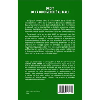 Droit de la biodiversité au Mali