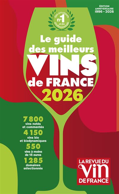 Le Guide des meilleurs vins de France 2026 - Dernier livre