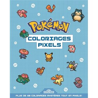 Les Pokémon - Pokémon - Coloriages Pixels - The Pokémon Company