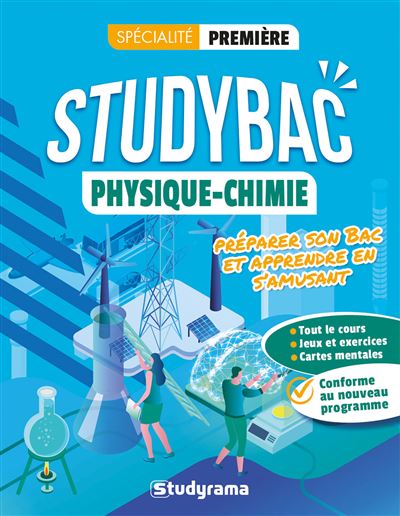 Studybac Physique-chimie  – Spécialité Première