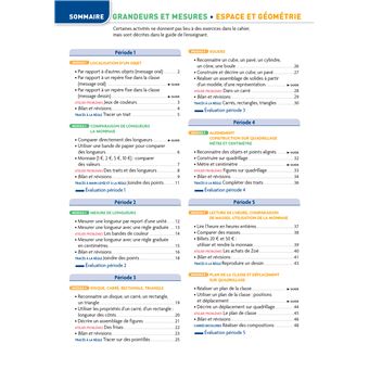 Cap Maths CP - Ed. 2025 - Cahier de Géométrie-Mesure