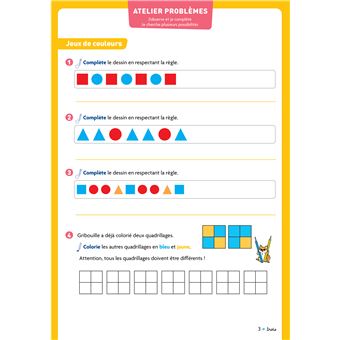 Cap Maths CP - Ed. 2025 - Cahier de Géométrie-Mesure