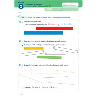 Cap Maths CP - Ed. 2025 - Cahier de Géométrie-Mesure