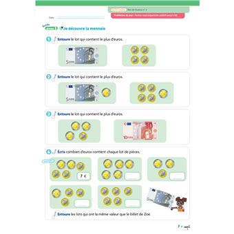 Cap Maths CP - Ed. 2025 - Cahier de Géométrie-Mesure