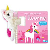 Mon livre peluche licorne