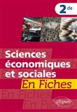 Sciences économiques et sociales en fiches - 2de