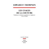 Les Usages de la coutume
