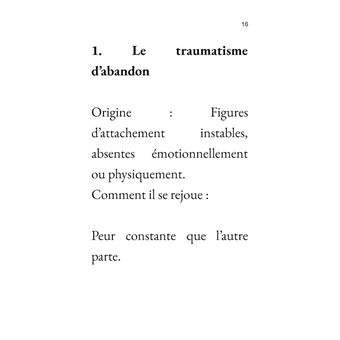 Une blessure à la fois