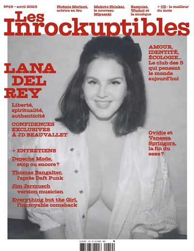 Les Inrockuptibles N°19 : Lana Del Rey - avril 2023 - Collectif - broché