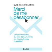 Merci de me désabonner