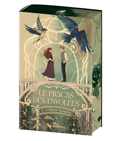 Le Fracas des Envolées - Tome 1 Le Brise-Tempête - Nell Pfeiffer - Gulf Stream - relié - Roman adolescent