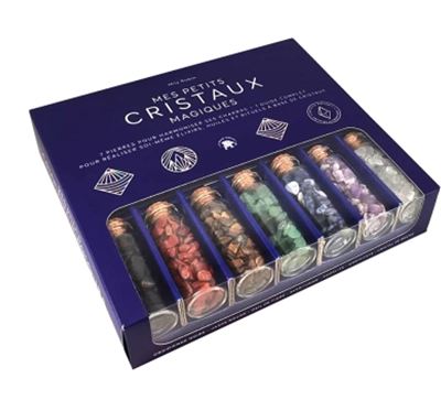 COFFRET Petits cristaux magiques 1 livre + 7 fioles - Collectif - Hachette Pratique - Coffret - Jeux livres objets - Hachette Pratique
