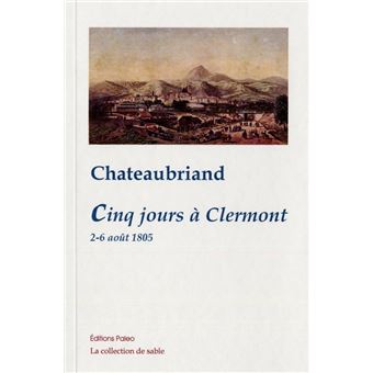 Cinq jours à Clermont (1805) - 1