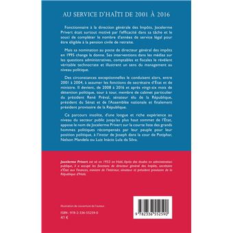 Au service d'Haïti de 2001 à 2016