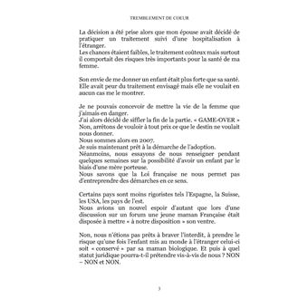 Tremblement de coeur