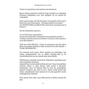 Tremblement de coeur