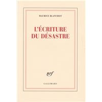 L'Écriture du désastre