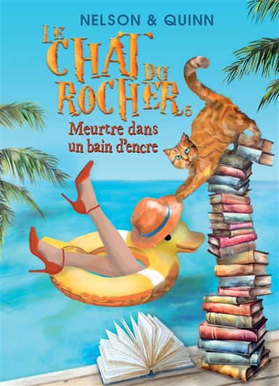 LE CHAT DU ROCHER 5, Meurtre dans un bain d'encre Un rom