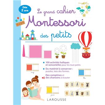 Le grand cahier Montessori des tout petits - 1