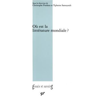 Ou est la littérature mondiale? - 1