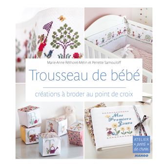 Broderie Point De Croix – Cœur Avec Petite Souris – Modèle I. Vautier
