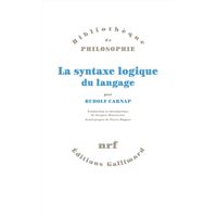 La syntaxe logique du langage