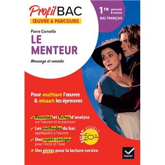 Profil - Le Menteur (Bac de français 2026) - 1