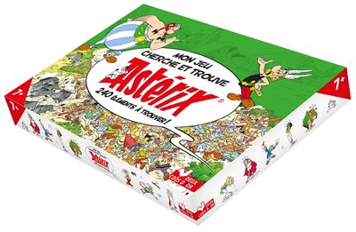 Mon jeu cherche et trouve Asterix - coffret avec plateau et 