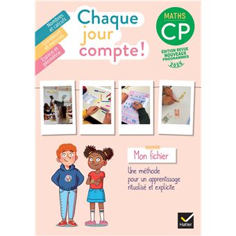 Chaque Jour Compte ! - Chaque jour compte - Maths CP - Ed. 2025 - Fichier élève - 1