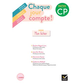 Chaque jour compte - Maths CP - Ed. 2025 - Fichier élève