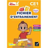 Cap Maths CE1 - Ed. 2025 - Fichier nombres et calculs + cahier de géométrie