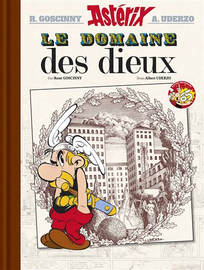 Asterix - Le Domaine des dieux n°17 - edition luxe - 65 ans 