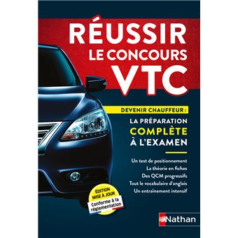 Réussir le concours VTC - Devenir chauffeur : la préparation complète à l'examen - 1