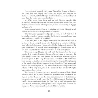 The Mongols : A History