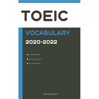 TOEIC Vocabulary 2020-2022 - 1