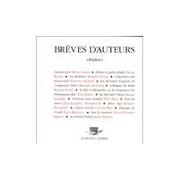 Brèves d'auteurs