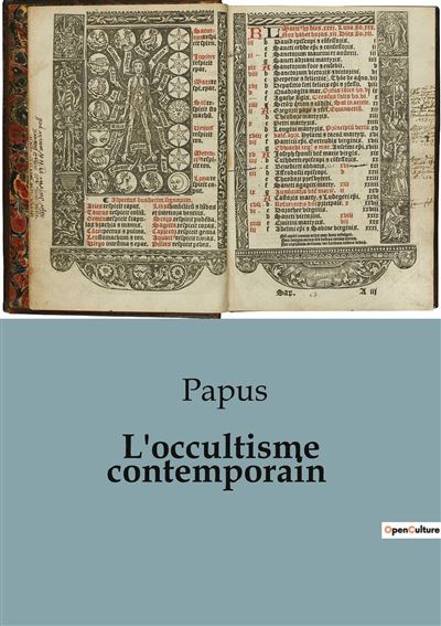 L'occultisme contemporain -  Papus - broché