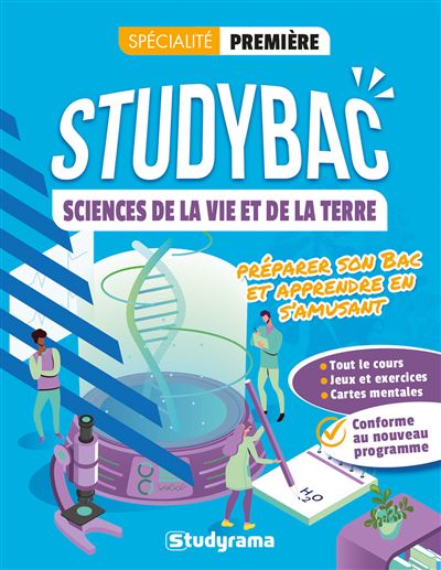 Studybac Sciences de la vie et de la terre  – Spécialité Première